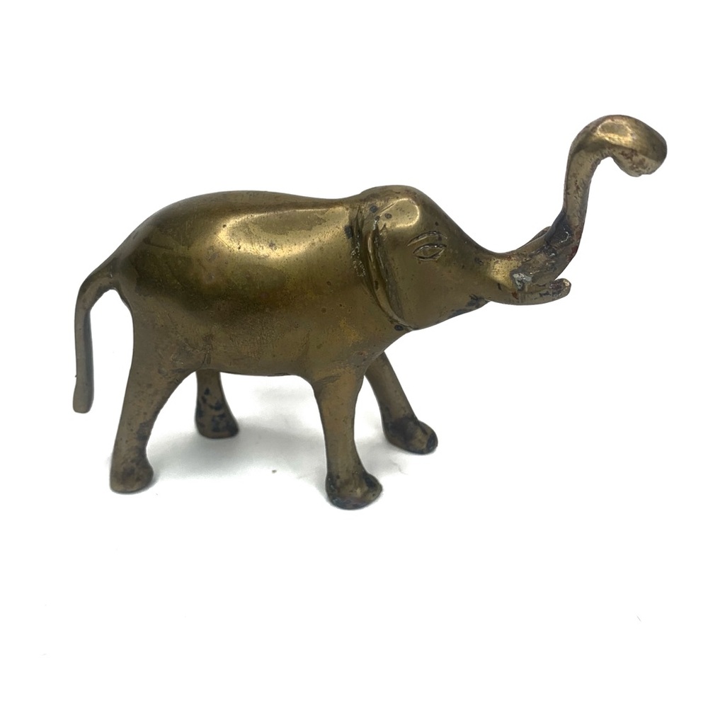 Little Brass Elephant - Picture 2 of 5